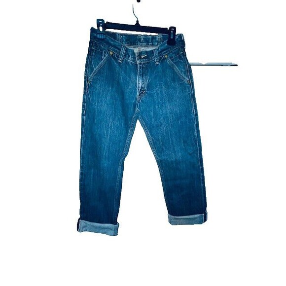 Levis 514 Jeans Mens Redline Selvedge Denim Buckle Back Sz 30x32 Fits 28x30.5 - Picture 2 of 16